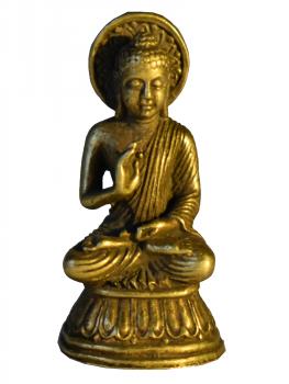 Buddha mit Rad